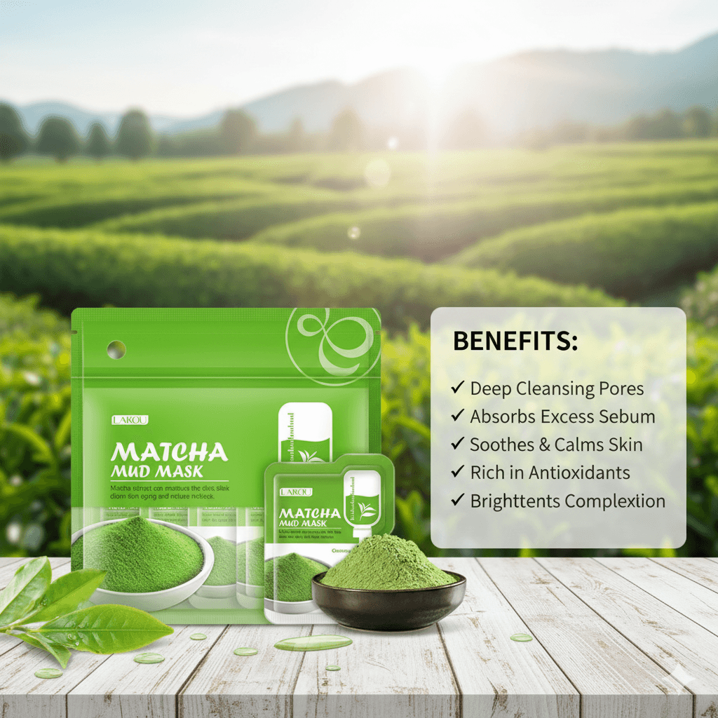 Laikou Matcha Mud Mask 