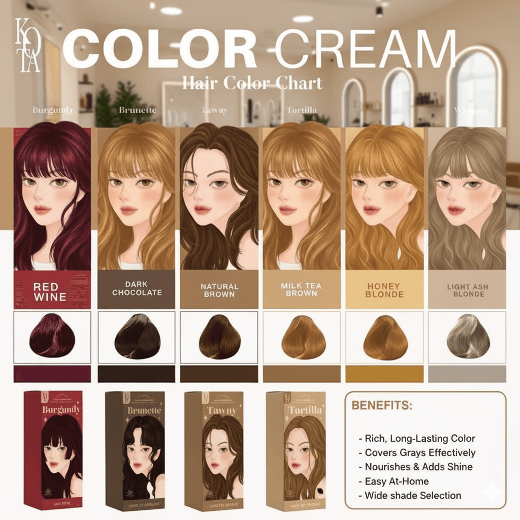 KOTA COSMETICS Hair Color Cream