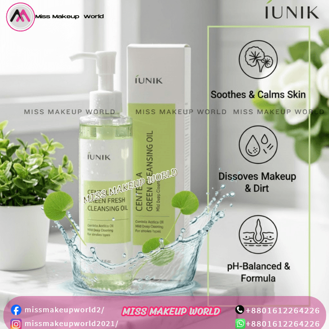 iUNIK Centella Green Fresh Cleansing Oil