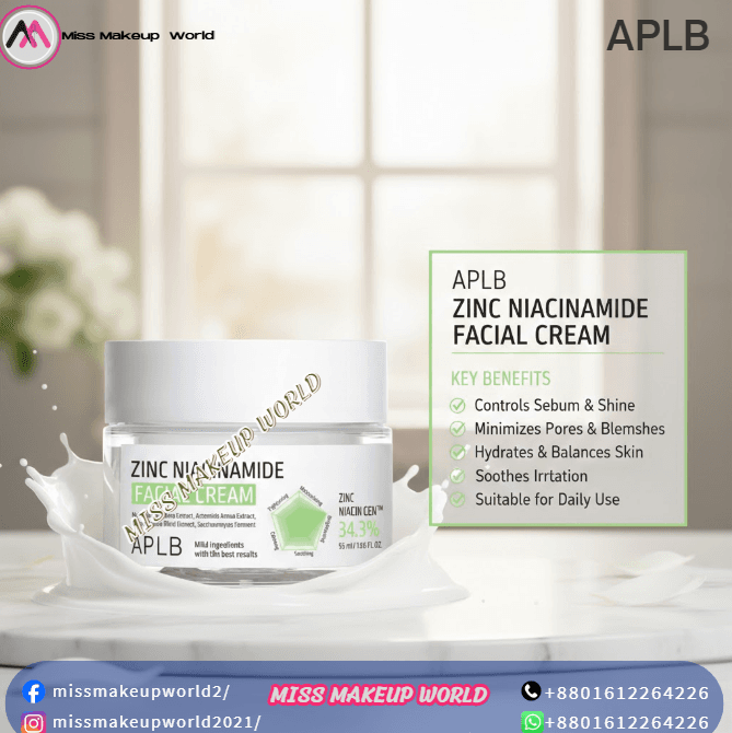 APLB Zinc Niacinamide Facial Cream