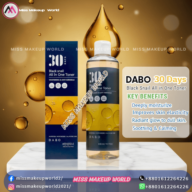 Dabo 30 Days Black Snail All In One Toner