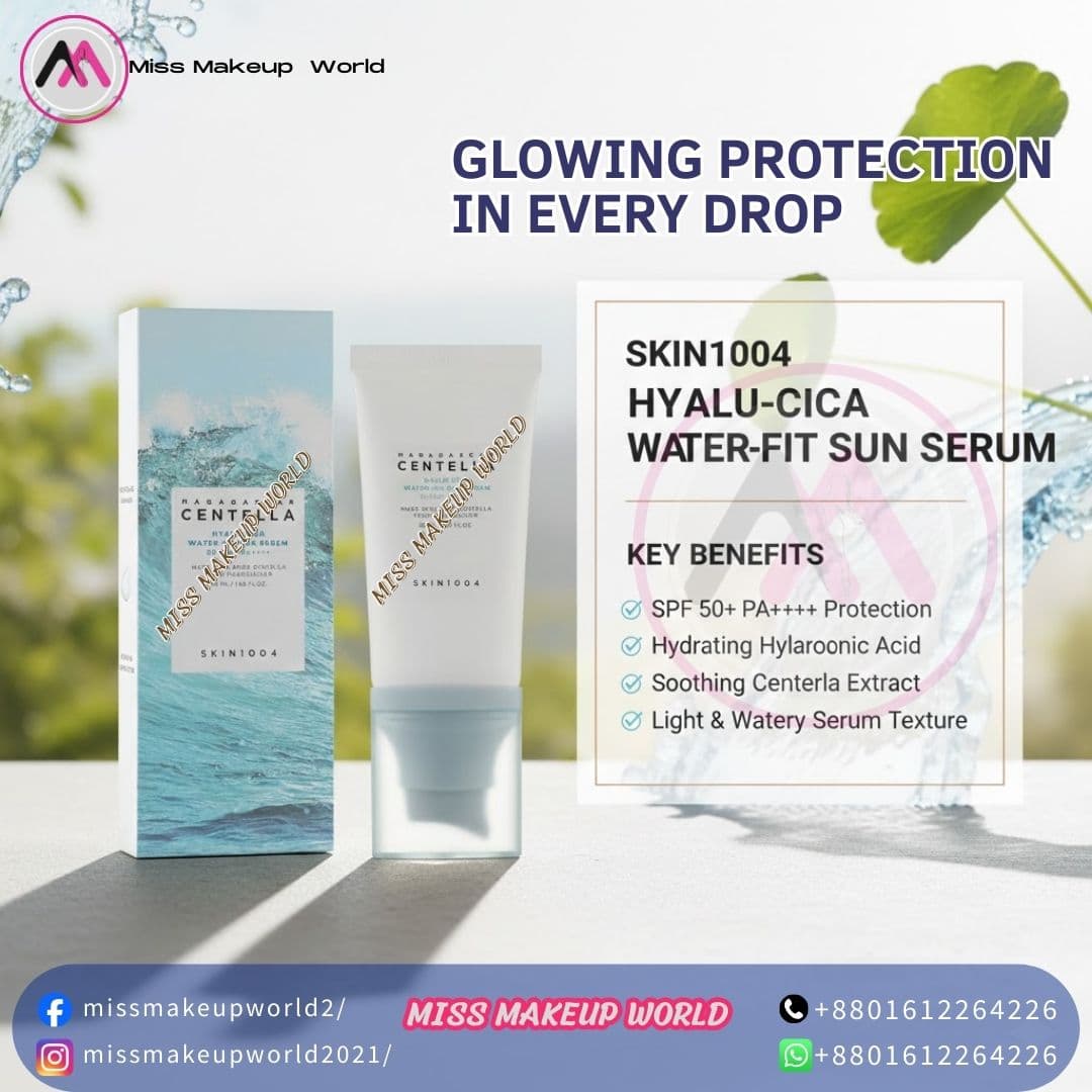 skin1004 - madagascar centella hyalu-cica water-fit sun serum spf50 pa++++ image 1