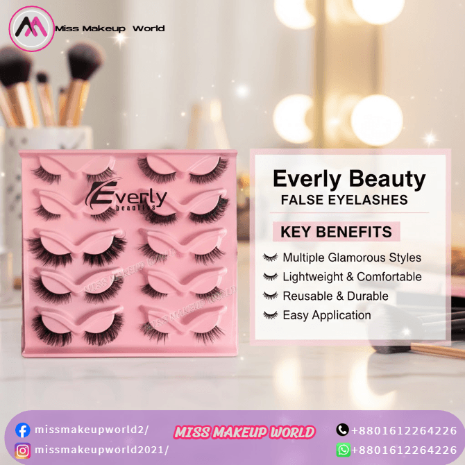 Everly Beauties 10Pair Mixed False Eyelash