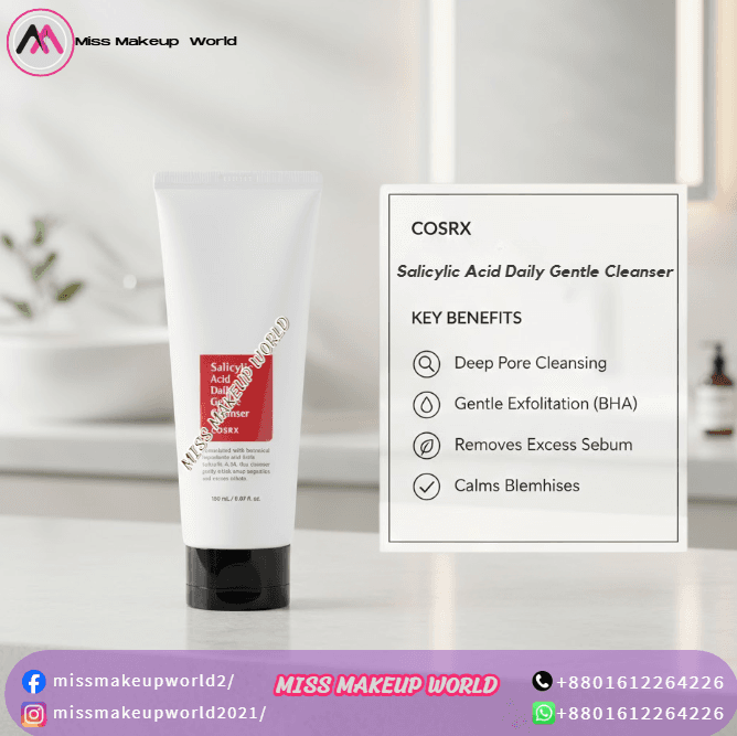 cosrx salicylic acid gentle cleanser 150 ml