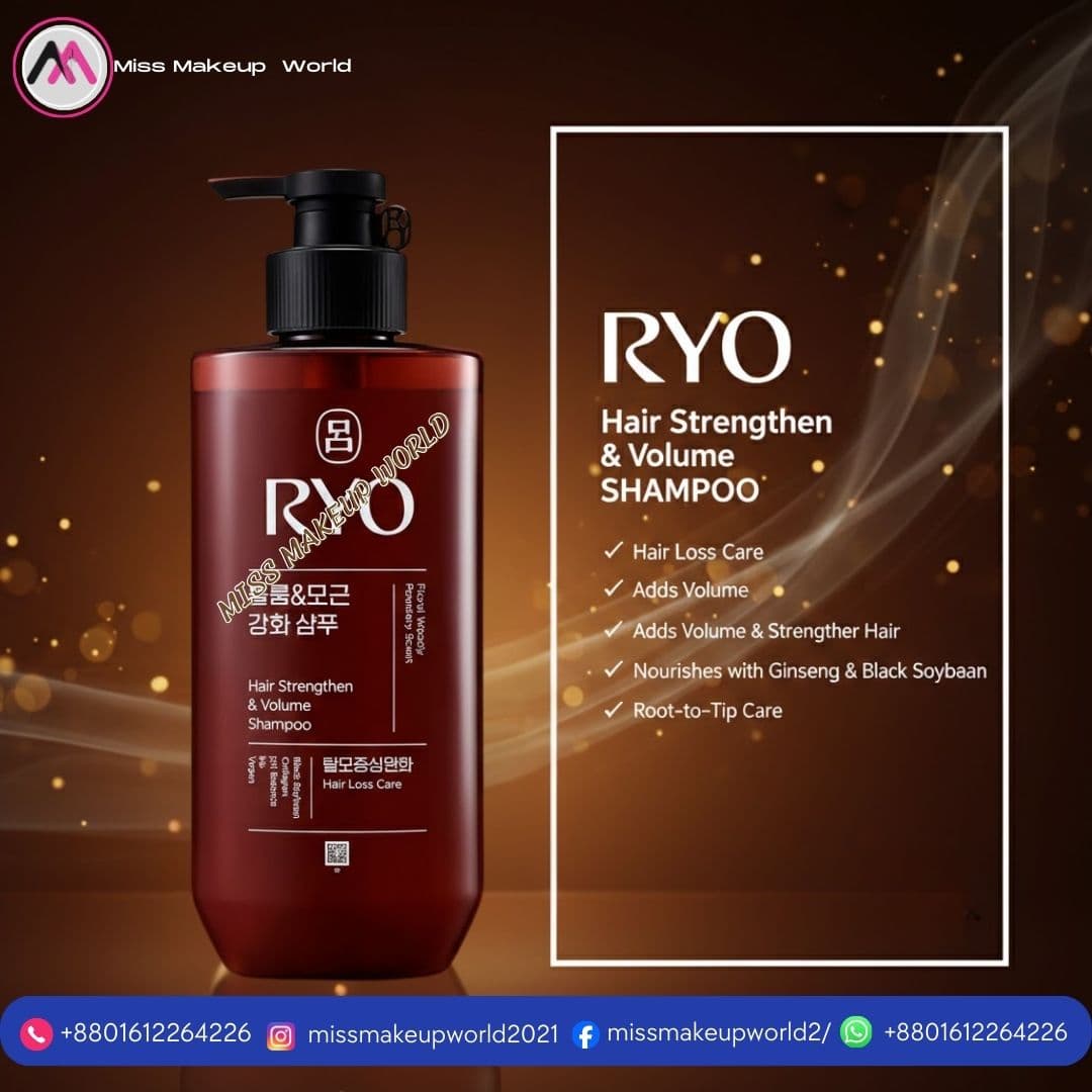 Ryo Hair Strengthen & Volume Shampoo