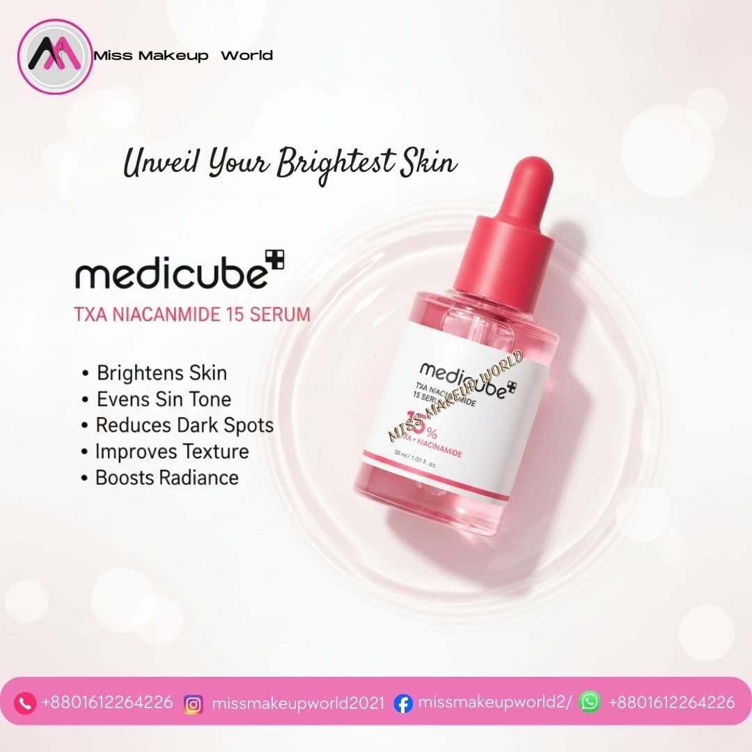 Medicube TXA Niacinamide 15% Serum for dark spots and melasma - Miss Makeup World
