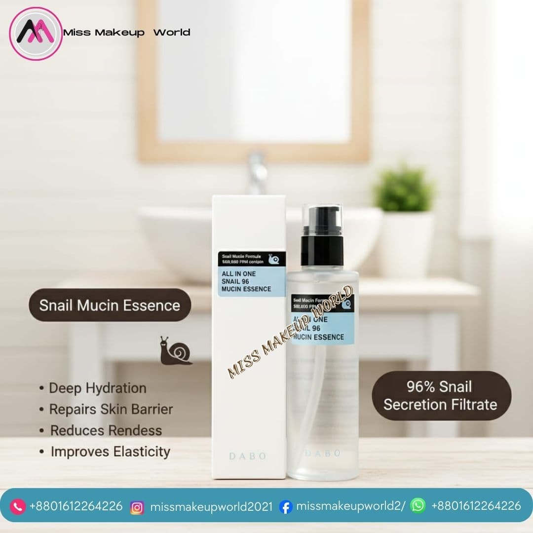 DABO All In One Snail 96 Mucin Essence for skin repair - Miss Makeup World