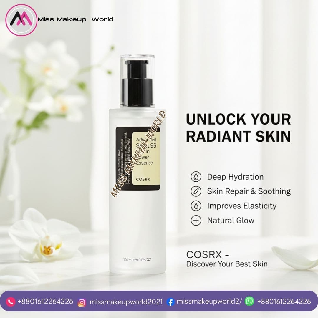 COSRX Advanced Snail 96 Mucin Power Essence for glass skin - Miss Makeup World