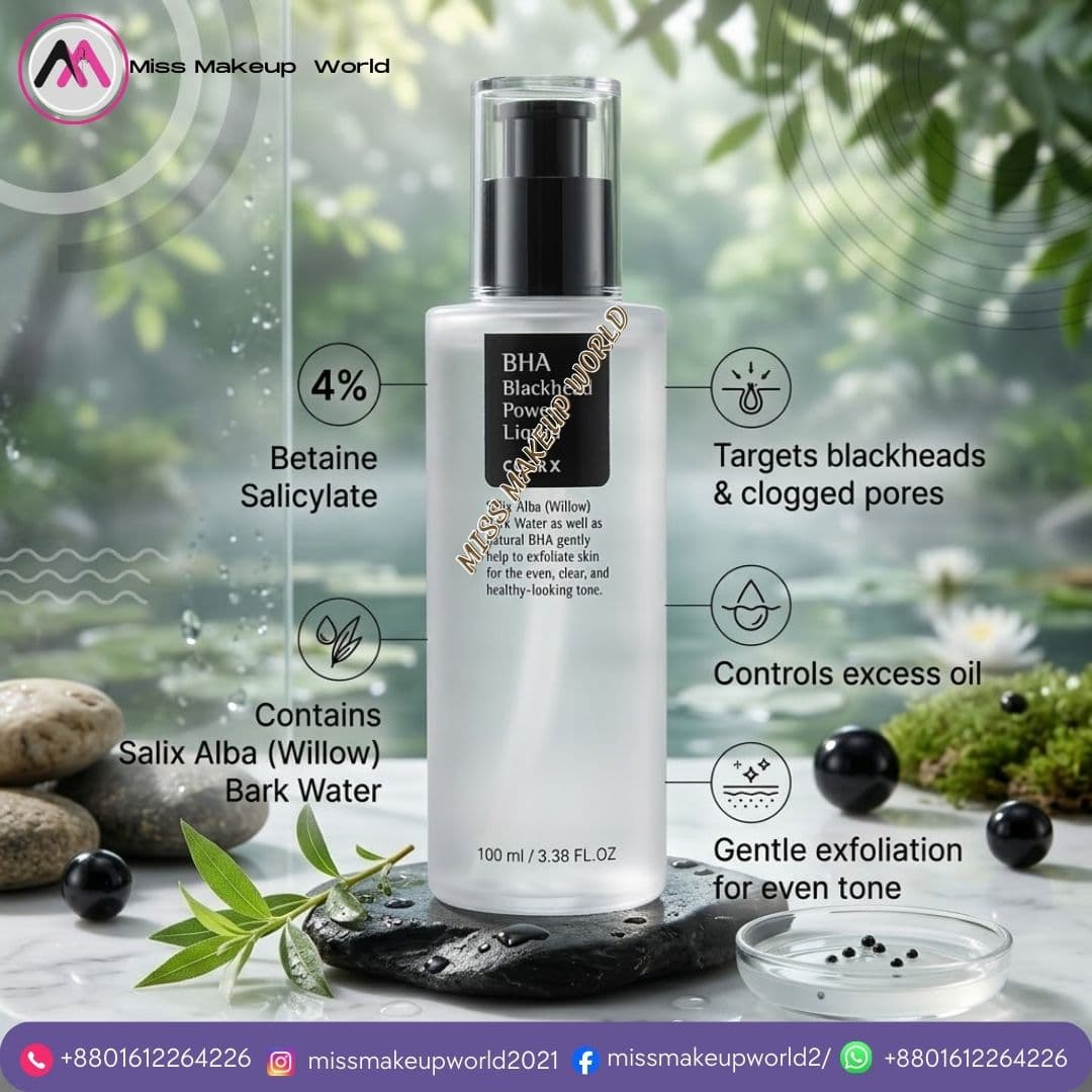 COSRX BHA Blackhead Power Liquid for clear skin - Miss Makeup World