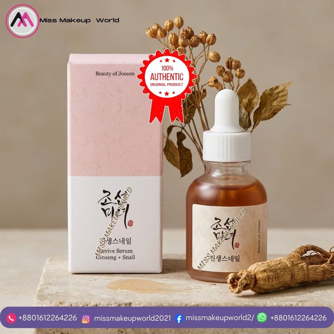 Beauty of Joseon Repair Serum Ginseng + Snail Mucin for anti-aging - Miss Makeup World