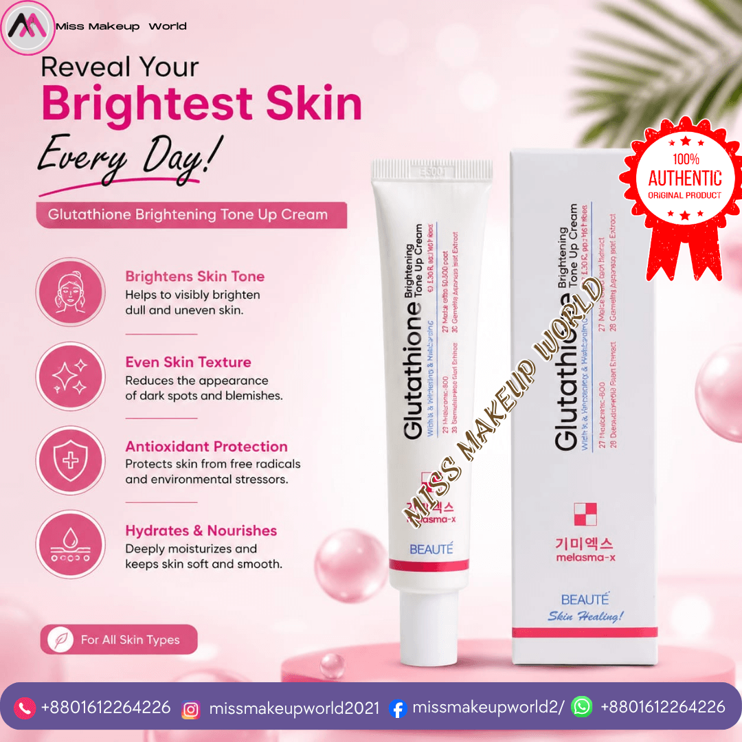Beaute Melasma-X Glutathione Brightening Tone Up Cream