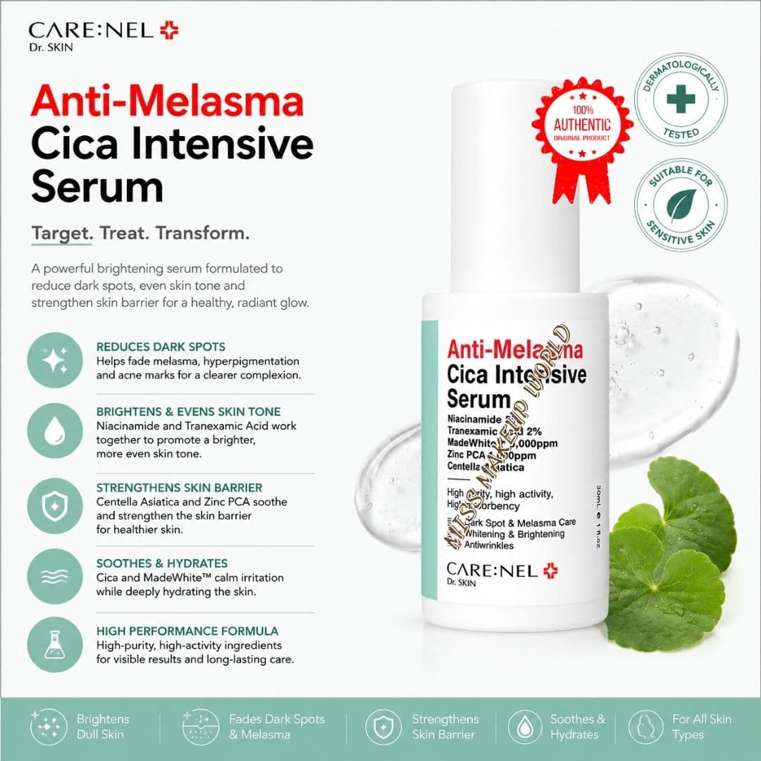 Care:Nel Anti-Melasma Cica Intensive Serum 30ml brightening serum
