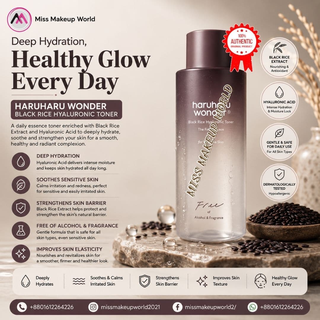HARUHARU WONDER Black Rice Hyaluronic Toner 150ml